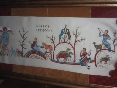 Anuncio a los pastores del Panteón de los Reyes de León