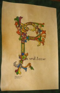 Capitular manuscrito francés del s. XI